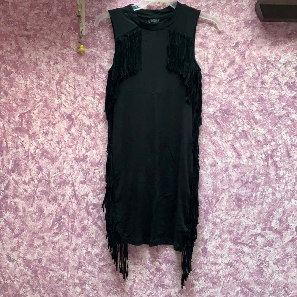 Top shop fringe dress